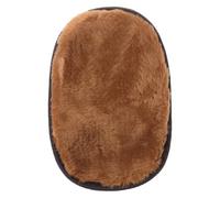 BESPORTBLE Guanti Per Lucidare Scarpe Pelliccia Imitazione Kit Di Pulizia Per Scarpe E Stivali Vello Morbido E Applicatore Per Prodotti Di Cura Pelle Design Pratico E Resistente