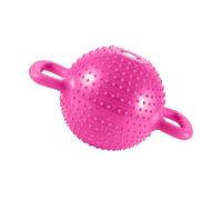 BESPORTBLE Kettlebell Yoga Riempibile con Acqua Regolabile Manubrio Antiscivolo con Doppia Impugnatura per Pilates e Fitness Attrezzo Portatile per Massaggi e Allenamenti Casa Viaggio Rosy