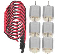 BESPORTBLE Kit 6 Motori Elettrici a Continua Per Hobby Progettati Per Ragazzo Per Modelli Auto e Barche Realizzati in Acciaio Inossidabile Robusti e Facili Da Installare