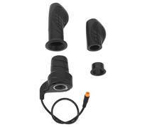 BESPORTBLE Kit Acceleratore a Pollice per Scooter Elettrico 24V-72V Connettore M8 Manopola Mezza Torsione Ergonomica Accessori per Bici e Scooter Elettrici Adatti a Uso Urbano