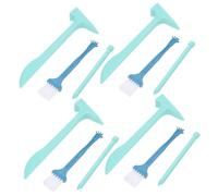 BESPORTBLE Kit con Martello Scalpello e Pennello per Gemme Educativo Archeologia Simulata Leggero e Pratico per Sviluppo Manuale e Cognitivo