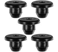 BESPORTBLE Kit di riparazione per sollevatori idraulici - 5 pezzi accessori in gomma e olio per cric universale - Include tappo in gomma da 8 mm e tappo di riempimento dell'olio per prestazioni