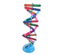 BESPORTBLE Kit Dna Doppia Interattivo per Studenti Struttura Molecolare Scientifica Resistente per Apprendimento Genetico e Laboratori Didattici
