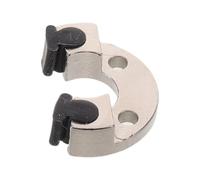 BESPORTBLE Kit Riparazione per Corno Francese e Euphonium Valvole a Pistone Semiluna e Chiave Piatta in Metallo Argento per Esibizioni All'aperto