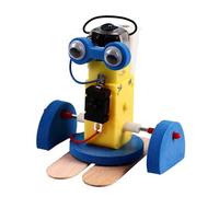 BESPORTBLE Kit Robot Mini da Te per Educativo Stem Tecnologia e Scienza Materiale Sicuro per Sviluppo Coordinazione e Creatività