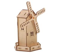BESPORTBLE Kit Solare in per Educativo DIY con Mulino Vento Scientifico Facile Assemblare per Ragazzi e Ragazze Regalo per Età Scolare