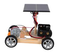 BESPORTBLE Kit Te Auto Solare in Legno Colorata Giocattolo Educativo Stem per Esercita Abilità Pratiche e Logiche Materiale Sicuro e Resistente per Ragazzi Appassionati di Scienza
