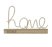 BESPORTBLE Lampada Decorativa Lettere Luminose Home in Ferro, Luce Notturna a Batteria per Arredamento Casa Nordico, Decorazione Soggiorno e Camera da Letto, Luce Creativa e Forniture