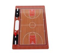 BESPORTBLE Lavagna Basket Allenatore in PVC Resistente per Schemi Squadra | Uso Indoor e Outdoor, Supporta Pennarelli a Secco, Adatta a Volontari Giovanili, Stampa Chiara