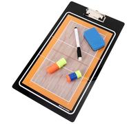 BESPORTBLE Lavagna Per Allenatori Di Pallavolo in Plastica Lavagna Riutilizzabile Per Allenatori Design Compatto e Leggero Per Formazione e Posizionamento Tutto Campo