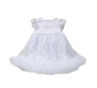 BESPORTBLE le ragazze si vestono bambina i si vestono vestito in tulle per vestito da ragazza tutù per gonna tutù da ragazza Gonna per tutu poliestere bianca