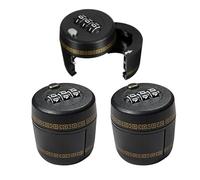 BESPORTBLE Lucchetto per Bottiglia di Vino e Liquori a 3 Cifre Tappo di Sicurezza Combinazione Reimpostabile Blocco Antifurto Riutilizzabile per Bottiglie di Birra Whisky e Vodka