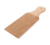 BESPORTBLE Macchina per Cavatelli in Legno Resistente all'Usura Tagliere per Gnocchi Design a Strisce Utensili per Pasta Professionali per Uso Domestico e Ristorante