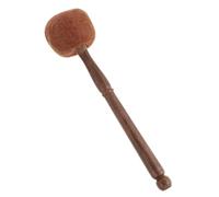 BESPORTBLE Mallet per Singing Bowl Tibetano in Legno con Feltro in Lana Bacchetta Percussione Artigianale per Meditazione Ritmo Armonioso e Pratiche Yoga Buddhiste