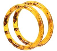 BESPORTBLE Manici per Borse in Resina Rotondi 10 Cm Set da 2 Pezzi Maniglie Decorative Fai da Te per Borse da Ragazza Accessori di Ricambio e da Spiaggia Design Ergonomico Amico della Mano