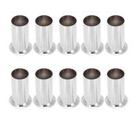 BESPORTBLE Manicotti per Portalampada Candela in Ferro Antiruggine 30x60mm, Copripresa per Lampadari Classici, Accessori Decorativi per Lampadario Cristallo, Confezione da 10 Pezzi