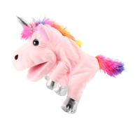 BESPORTBLE Mano Unicorno per Raccontare Educativo Interattivo per Adulti per Attività Immaginative e Giochi Ruolo Materiale Naturale e Sicuro Rosa