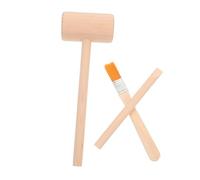 BESPORTBLE Martello Per Ragazzo Ragazza Giocattoli Attrezzi Da Scoperta Set Di Strumenti Da Scoperta in Legno Scalpello e Spazzola Kit Di Attrezzi Per Esplorazioni Archeologiche Per Ragazzo r