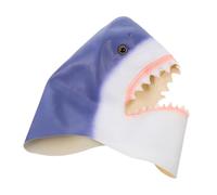 BESPORTBLE Maschera in Lattice Resistente e Traspirante a Tema Squaliforme per Halloween e Cosplay Decorativa per Feste Carnevale e Performance Testa Completa per Effetto Realistico