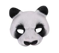 BESPORTBLE Maschera Panda Cartone Animato Per Strisciante Guidato Cosplay Halloween Costume Realistico Carattere Il Maschera Da Panda Maschera Animale Bianca Eva