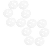 BESPORTBLE Maschere Viso in Cotone Compresse 400 Pezzi per Trattamenti Personalizzati Fai da Te a Casa Massimizzano Assorbimento Essenza Bianco Design Volto