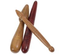 BESPORTBLE Massaggiatore Piedi in Legno 3 Pezzi Bastoncini per Massaggio del Corpo e Gambe Facile da Impugnare per Alleviare la Fatica Mentre Si Guarda la Tv o Si Ascolta Musica