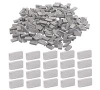 BESPORTBLE Mattoncini in Miniatura 200 per Decorazioni da Te Mattoncini Rettangolari per Micro e Giocattoli Accessori Creativi per Scala 1:16