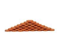 BESPORTBLE Mattoncini in Miniatura per 80 Micro Mattoncini per Decorazioni da Te e Scenografie per Case delle e delle Fate