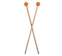 BESPORTBLE Mazzuola per Campana Arancione in Legno Bacchetta per Percussioni per Glockenspiel e Strumenti Musicali