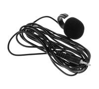 BESPORTBLE Microfono Ad Anello Per Dito Per Flauto e Strumenti a Fiato Mini Microfono Da Palco Clip Filo 3m Per Performance Strumentali e Lezioni