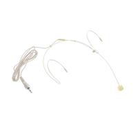 BESPORTBLE Microfono Auricolare Cablato per Amplificatore Vocale, Design Pieghevole e Leggero in Plastico, per Lezioni e Arti Performative