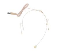 BESPORTBLE Microfono Condensatore Cablato con Auricolare Over Ear Microfono Portatile per Guide Turistiche e Conferenze Design Comodo e Omnidirezionale per Audio Chiaro e Cancellazione