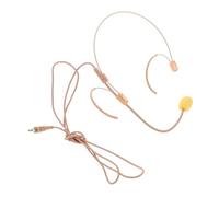 BESPORTBLE Microfono Cuffia Cablato per Insegnamento e Conferenze, Microfono a Condensatore Sopra L'orecchio Amplificazione Audio Chiara, Headset per Educatori e Guide Turistiche, Design