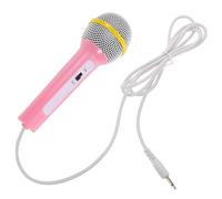 BESPORTBLE Microfono giocattolo: microfono amplificato da 3,5 mm per bambini - Microfono giocattolo portatile con jack per cantare, educazione precoce e riunioni di famiglia