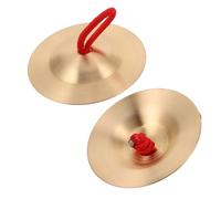 BESPORTBLE Mini Cymbals per Rame Strumento Musicale Ritmico per Danze e Celebrazioni per Educazione Pre Scolare e Sviluppo Musicale