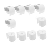 BESPORTBLE Mini Igienica con Supporto per Casa delle Bambole Accessori in Miniatura Dettagliati per Decorazione Bagno per Modellismo e Collezionismo