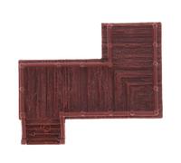 BESPORTBLE Mini Ponte Decorazione da Giardino Fatato in Plastica Design Architettura Cinese Classica Scultura Zen Artificiale Resistente per Micro Paesaggio Ornamento per Acquario e Tavolo