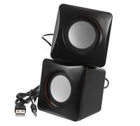 BESPORTBLE Mini Speaker USB per Computer Portatile Cassa Piccola in ABS con Subwoofer Integrato Altoparlante Portatile Multimediale per Desktop e Notebook Plug And Play USB