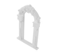 BESPORTBLE Miniatura Arco Nuziale Europeo Decorazione Te per Bambole Accessorio Portatile per Matrimoni Adatto Bonsai e Micro Paesaggi Struttura Robusta e Montaggio Facile