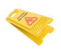 BESPORTBLE Miniatura Cautela Pavimento Bagnato Giallo per Accessorio Educativo per Costruzione Scene e Giochi Interattivi