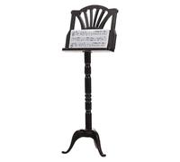 BESPORTBLE Miniatura Strumento Musicale in Legno Supporto Musicale Giocattolo per Decorazione per Casa in Miniatura Set Piccolo e Portatile per Feste e Regali