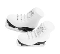 BESPORTBLE Miniature Ice Skates For Dolls Realistic Decorative Model Wear Resistant Resin For Diy Craft Projects And Dollhouse Decor