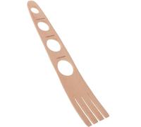 BESPORTBLE Misuratore per Spaghetti in Legno 4 Fori Strumento per Misurare Porzioni di Pasta Righello per Tagliatelle Utensile da Cucina per Controllo Dose Pasta 4 Persone