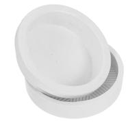 BESPORTBLE Mulino Manuale per Cereali in Plastica Bianco Manovella per Macinare Riso e Grano per Macinazione Domestica in Cucina