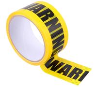 BESPORTBLE Nastro di Sicurezza Giallo Autoadesivo per Cantieri e Strade | Bopp, per Attrezzature e Pareti, Resistente a Ogni Clima, Aderisce Bene