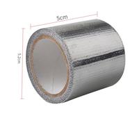 BESPORTBLE Nastro in Alluminio Rinforzato per Modellismo Rc Nastro Termico Resistente Calore e Attrito Adesivo con Rete in Vetro per Rinforzo Auto Radiocomandate