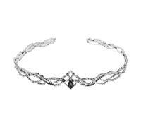 BESPORTBLE nuziale: fascia per con di spine in lega e strass - copricapo gotico per cosplay - accessori per da principessa per feste in maschera di Halloween