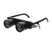 BESPORTBLE Occhiali Binoculari da Concerto Nero Lente 3x e Lente Obiettivo 28mm, Plastico Resistente e Antiappannamento, per Pesca e Visita Turistica a Teatro