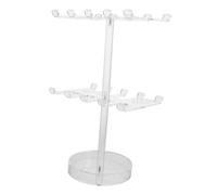 BESPORTBLE Organizer e Espositore Trasparente in Acrilico per Braccialetti e Bangles Portagioie Compatto e Resistente per Vetrine e