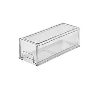 BESPORTBLE Organizer per Frigorifero Trasparente Cassetto Contenitore Salvaspazio per Alimenti Freschi Scatola per Conservazione Alimentare senza Odori per Frutta e Verdura Facile da